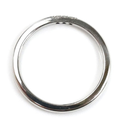 TIFFANY&Co. ティファニー Pt950プラチナ クラシックバンド リング・指輪 ダイヤモンド 15号 3.6g レディース【中古】