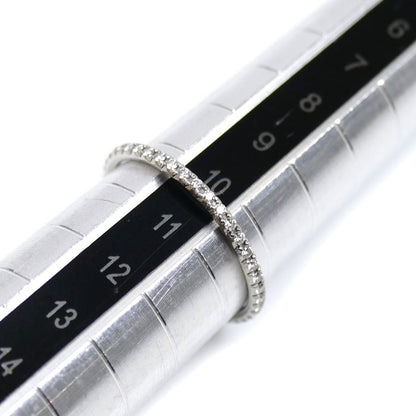 TIFFANY&Co. ティファニー Pt950プラチナ メトロ フルエタニティ リング・指輪 ダイヤモンド 10号 1.5g レディース【中古】