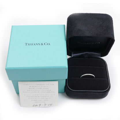 TIFFANY&Co. ティファニー Pt950プラチナ メトロ フルエタニティ リング・指輪 ダイヤモンド 10号 1.5g レディース【中古】