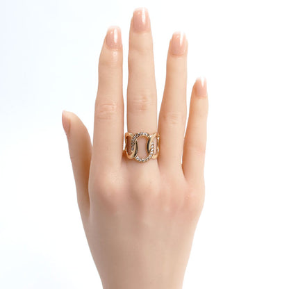 Pomellato ポメラート K18PG ピンクゴールド ブレラ ブラウンダイヤ リング・指輪 PAB9100_O7000_DBR00 ダイヤモンド 14号 55 7.0g レディース【中古】【美品】