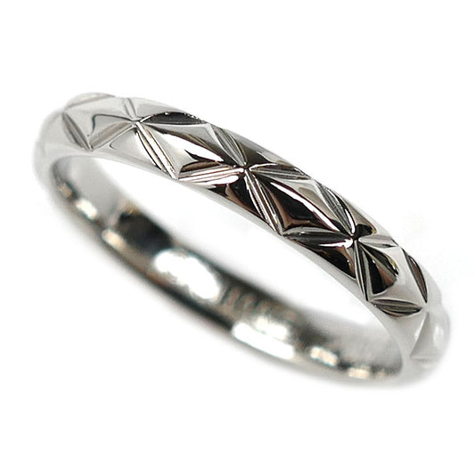 CHANEL シャネル Pt950プラチナ マトラッセ リング・指輪 7号 47 2.7g レディース【中古】【美品】