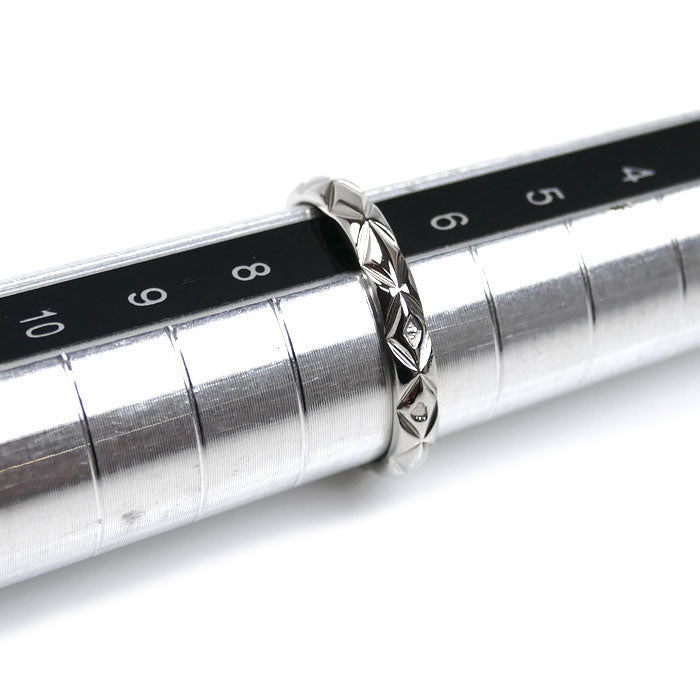 CHANEL シャネル Pt950プラチナ マトラッセ リング・指輪 7号 47 2.7g レディース【中古】【美品】