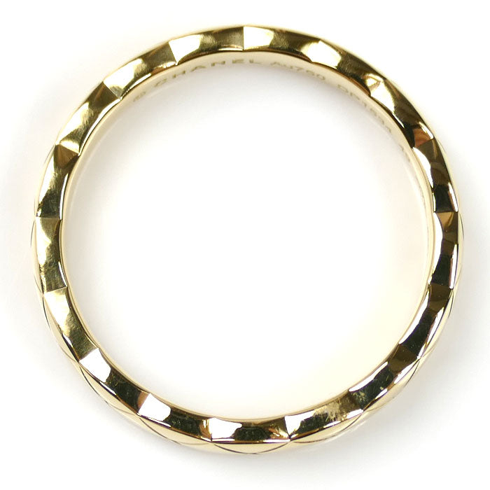 CHANEL シャネル K18YG イエローゴールド ココクラッシュ ミニ リング