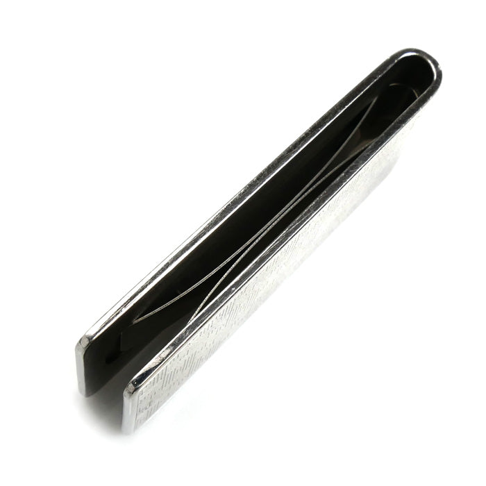 HERMES エルメス シルバー925 Hマーク モザイク マネークリップ メンズ【中古】