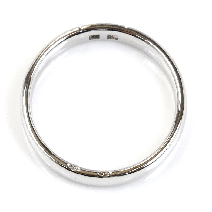 HERMES エルメス K18WG ホワイトゴールド エヴァーヘラクレス リング・指輪 H119853B 00049 ダイヤモンド 9号 49 3.3g レディース【中古】【美品】