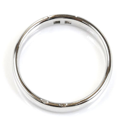 HERMES エルメス K18WG ホワイトゴールド エヴァーヘラクレス リング・指輪 H119853B 00049 ダイヤモンド 9号 49 3.3g レディース【中古】【美品】