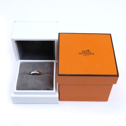 HERMES エルメス K18WG ホワイトゴールド エヴァーヘラクレス リング・指輪 H119853B 00049 ダイヤモンド 9号 49 3.3g レディース【中古】【美品】