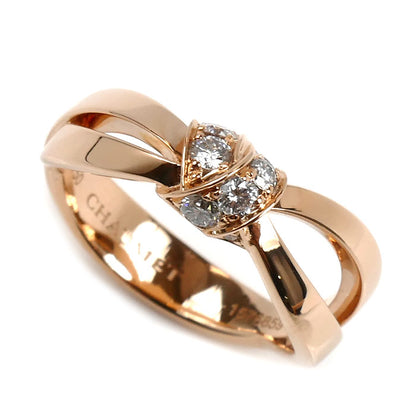 Chaumet ショーメ K18PG ピンクゴールド リアン セデュクシオン リング・指輪 083055 ダイヤモンド 10号 50 4.9g レディース【中古】【美品】