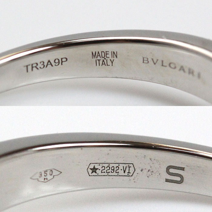 BVLGARI ブルガリ Pt950プラチナ フェディ リング・指輪 347296 ダイヤモンド 10.5号 3.8g レディース【中古】【美品】