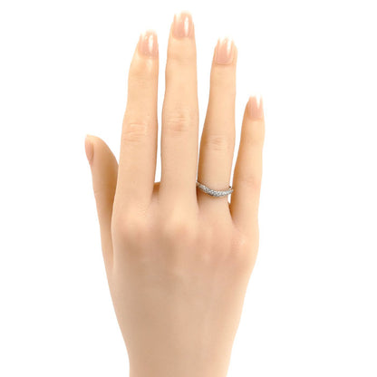 BVLGARI ブルガリ Pt950プラチナ フェディ リング・指輪 347296 ダイヤモンド 10.5号 3.8g レディース【中古】【美品】