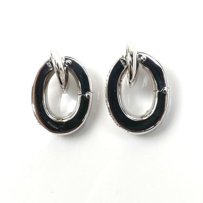 Pomellato ポメラート K18WG ホワイトゴールド イヤリング ダイヤモンド 11.1g レディース【中古】【美品】