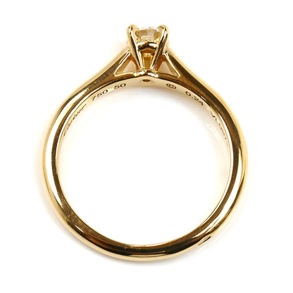 CARTIER カルティエ K18YG イエローゴールド ソリテール リング・指輪 N4226850 ダイヤモンド0.24ct 10号 50 2.8g レディース【中古】【美品】