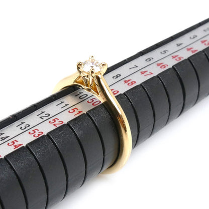 CARTIER カルティエ K18YG イエローゴールド ソリテール リング・指輪 N4226850 ダイヤモンド0.24ct 10号 50 2.8g レディース【中古】【美品】