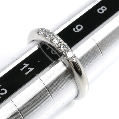 ROYAL ASSCHER ロイヤル・アッシャー Pt950プラチナ 5Pダイヤ リング・指輪 ダイヤモンド 10号 4.5g レディース【中古】【美品】