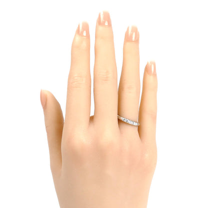 ROYAL ASSCHER ロイヤル・アッシャー Pt950プラチナ 5Pダイヤ リング・指輪 ダイヤモンド 10号 4.5g レディース【中古】【美品】