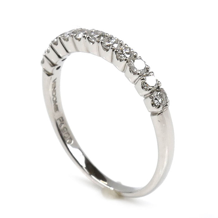 Vendome Aoyama ヴァンドーム青山 Pt900プラチナ リング・指輪 ダイヤモンド0.37ct 12号 2.5g レディース【中古】【美品】