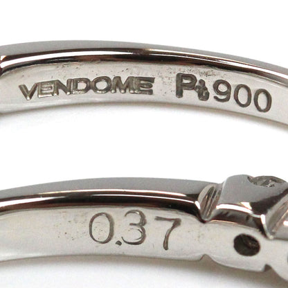 Vendome Aoyama ヴァンドーム青山 Pt900プラチナ リング・指輪 ダイヤモンド0.37ct 12号 2.5g レディース【中古】【美品】