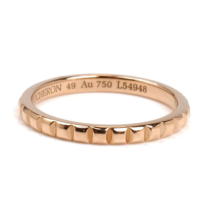 Boucheron ブシュロン K18PG ピンクゴールド キャトルクルドパリ スモール リング・指輪 JAL01164 9号 49 1.9g レディース【中古】【美品】