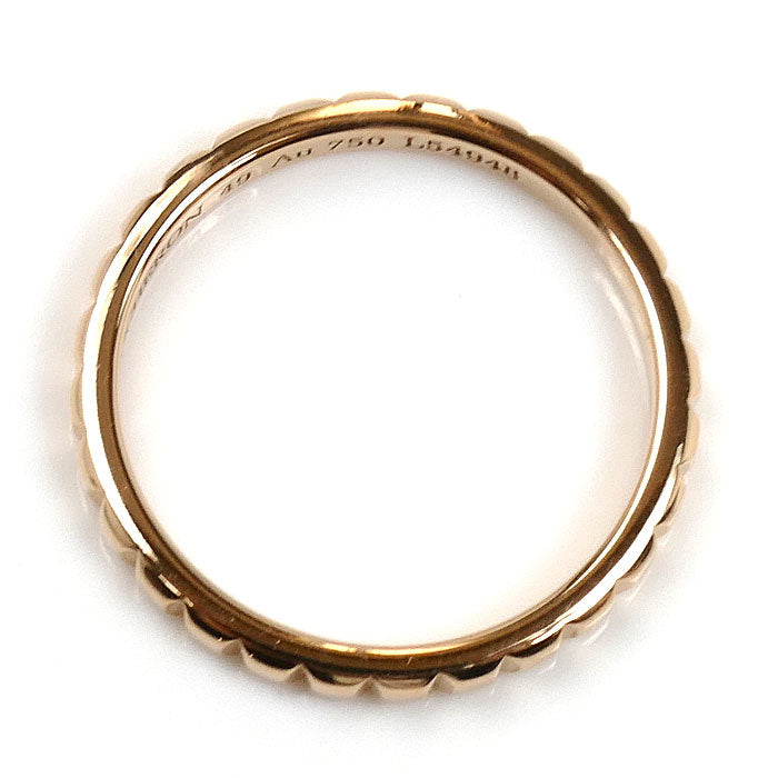 Boucheron ブシュロン K18PG ピンクゴールド キャトルクルドパリ スモール リング・指輪 JAL01164 9号 49 1.9g レディース【中古】【美品】