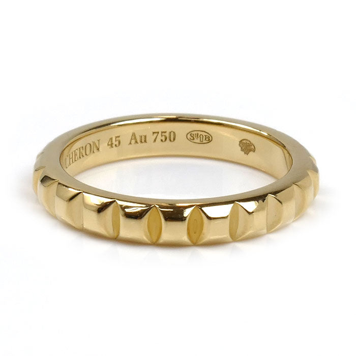 Boucheron ブシュロン K18YG イエローゴールド キャトルクルドパリ ミディアム リング・指輪 JAL00008 5号 45 3.1g レディース【中古】【美品】