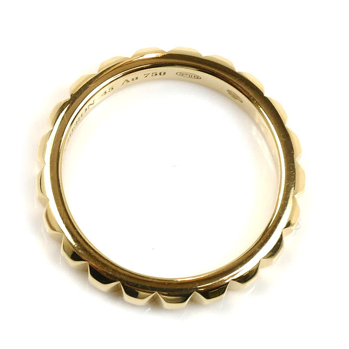 Boucheron ブシュロン K18YG イエローゴールド キャトルクルドパリ ミディアム リング・指輪 JAL00008 5号 45 3.1g レディース【中古】【美品】