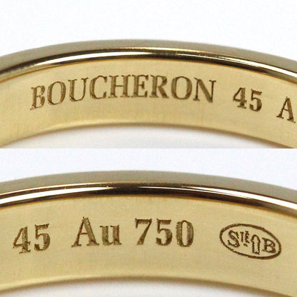 Boucheron ブシュロン K18YG イエローゴールド キャトルクルドパリ ミディアム リング・指輪 JAL00008 5号 45 3.1g レディース【中古】【美品】