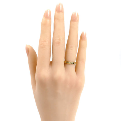 Boucheron ブシュロン K18YG イエローゴールド キャトルクルドパリ ミディアム リング・指輪 JAL00008 5号 45 3.1g レディース【中古】【美品】