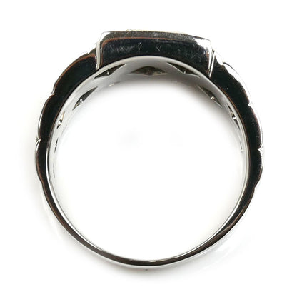 Pt900プラチナ ダイヤ リング・指輪 ダイヤモンド0.50ct 20号 14.7g メンズ【中古】