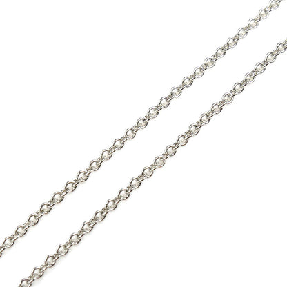 TIFFANY&Co. ティファニー Pt950プラチナ クロス スモール ダイヤ ネックレス 60007429 ダイヤモンド 3.4g 40.5cm レディース【中古】