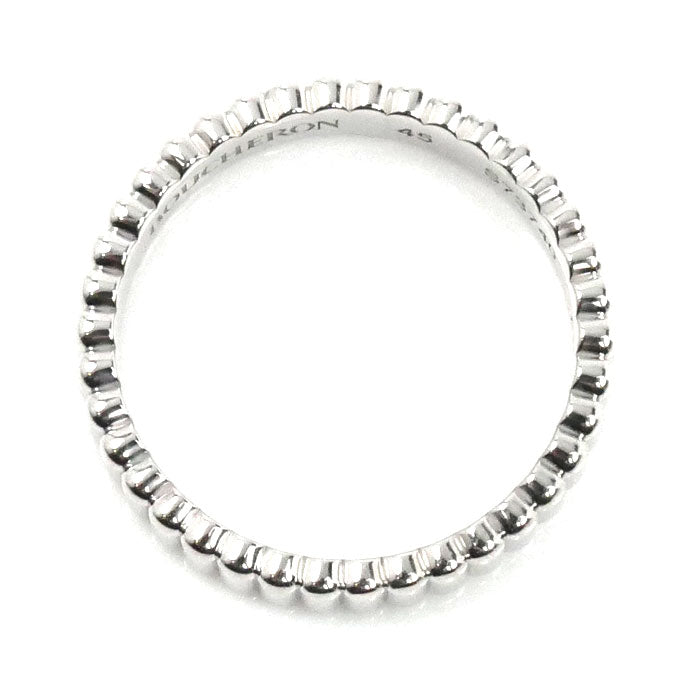Boucheron ブシュロン K18WG ホワイトゴールド キャトル グログラン スモール リング・指輪 JAL01170 5号 45 2.9g レディース【中古】【美品】