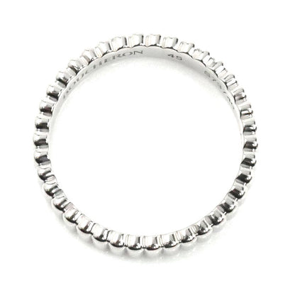 Boucheron ブシュロン K18WG ホワイトゴールド キャトル グログラン スモール リング・指輪 JAL01170 5号 45 2.9g レディース【中古】【美品】