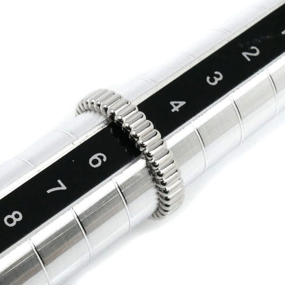 Boucheron ブシュロン K18WG ホワイトゴールド キャトル グログラン スモール リング・指輪 JAL01170 5号 45 2.9g レディース【中古】【美品】