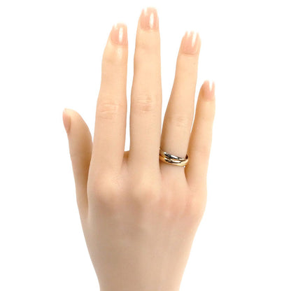 CARTIER カルティエ K18YG イエローゴールド K18PG ピンクゴールド K18WG トリニティ スモール リング・指輪 B4235149 9号 49 5.6g レディース【中古】【美品】