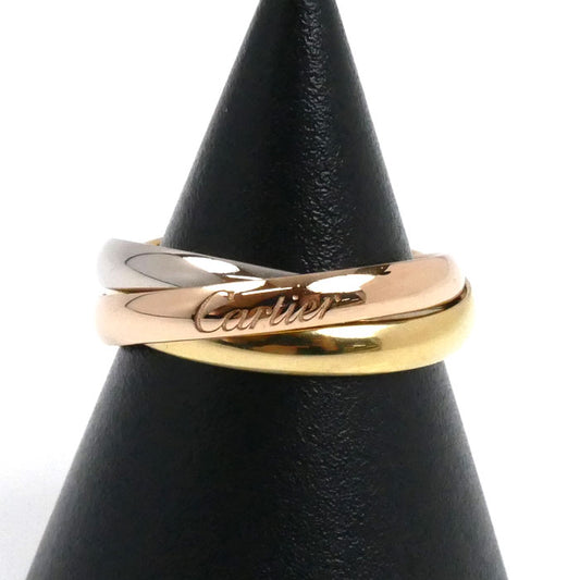 CARTIER カルティエ K18YG イエローゴールド K18PG ピンクゴールド K18WG トリニティ リング・指輪 12.5号 52 4.7g レディース【中古】【美品】