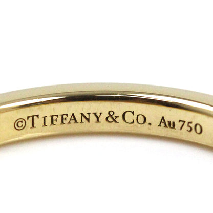 TIFFANY&Co. ティファニー K18YG イエローゴールド ソレスト ハーフエタニティ リング・指輪 60004153 ダイヤモンド 9号 2.2g レディース【中古】【美品】