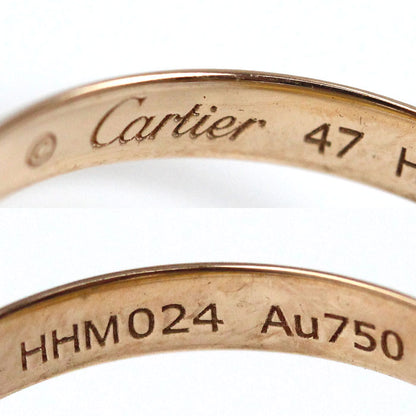 CARTIER カルティエ K18YG イエローゴールド K18PG ピンクゴールド K18WG トリニティ スモール リング・指輪 B4235147 8号 47 3.6g レディース【中古】【美品】