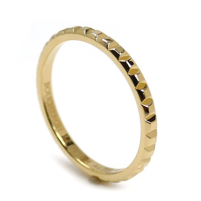 Boucheron ブシュロン K18YG イエローゴールド キャトル クルドパリ スモール リング・指輪 JAL01165 13.5号 54 2.2g レディース【中古】