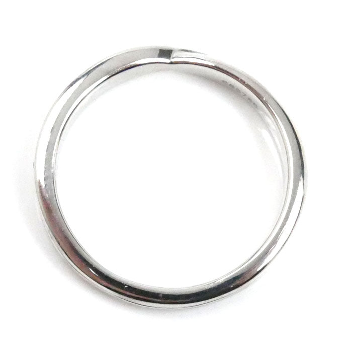 HARRY WINSTON ハリーウィンストン Pt950プラチナ トリスト ワンロウ リング・指輪 WBDPRD1RTST ダイヤモンド 17.5号 5.9g ユニセックス【中古】【美品】