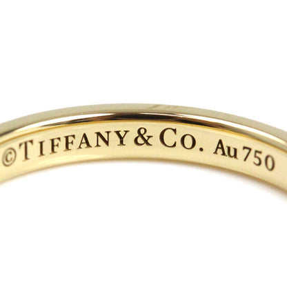 TIFFANY&Co. ティファニー K18YG イエローゴールド トゥルー バンド リング・指輪 ダイヤモンド 16.5号 3.8g レディース【中古】【美品】