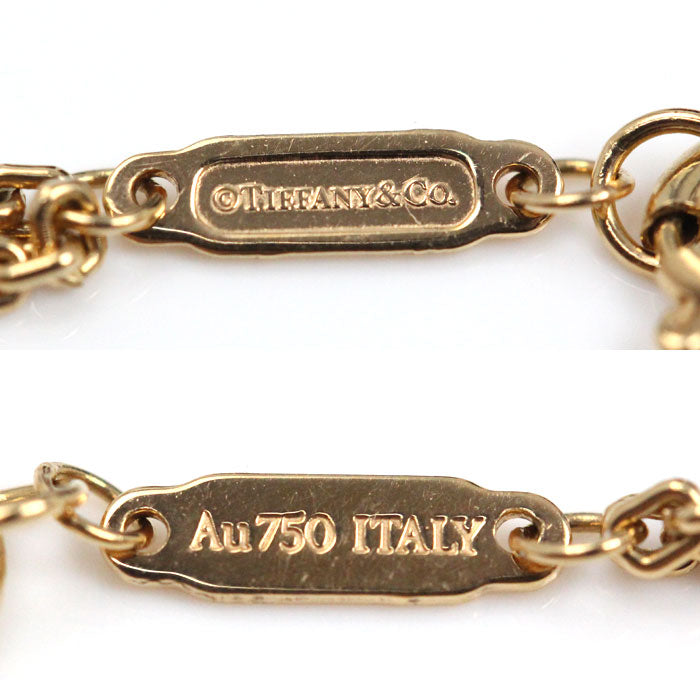 TIFFANY&Co. ティファニー K18PG ピンクゴールド ハードウェア ダブル リンク ラージ ネックレス 63982326 13.4g 40cm レディース【中古】【美品】