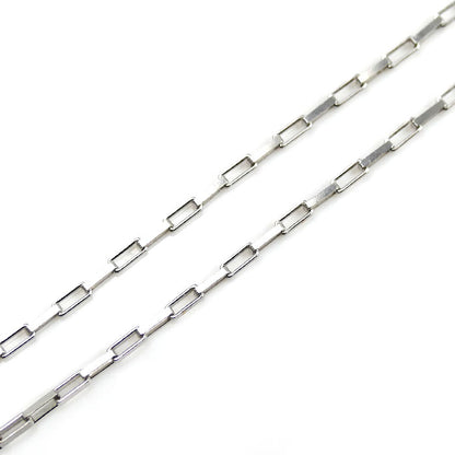 UNOAERRE ウノアエレ K18WG ホワイトゴールド クロス/マリア ネックレス 小豆 7.2g 45cm カットアズキ ユニセックス【中古】