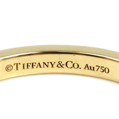 TIFFANY&Co. ティファニー K18YG イエローゴールド ソレスト ハーフエタニティ リング・指輪 60004153 ダイヤモンド 9号 2.1g レディース【中古】【美品】