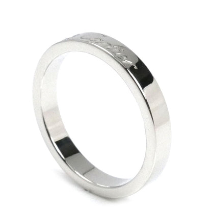 CARTIER カルティエ Pt950プラチナ エングレーブド リング・指輪 B4051351 ダイヤモンド 11号 51 5.1g レディース【中古】【美品】