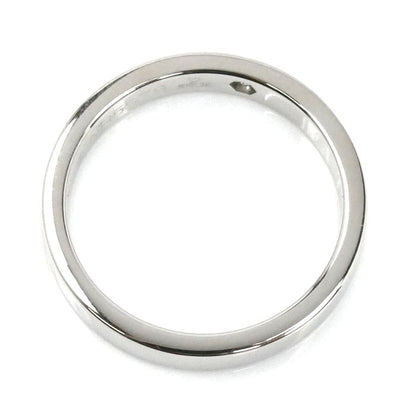 CARTIER カルティエ Pt950プラチナ エングレーブド リング・指輪 B4051351 ダイヤモンド 11号 51 5.1g レディース【中古】【美品】