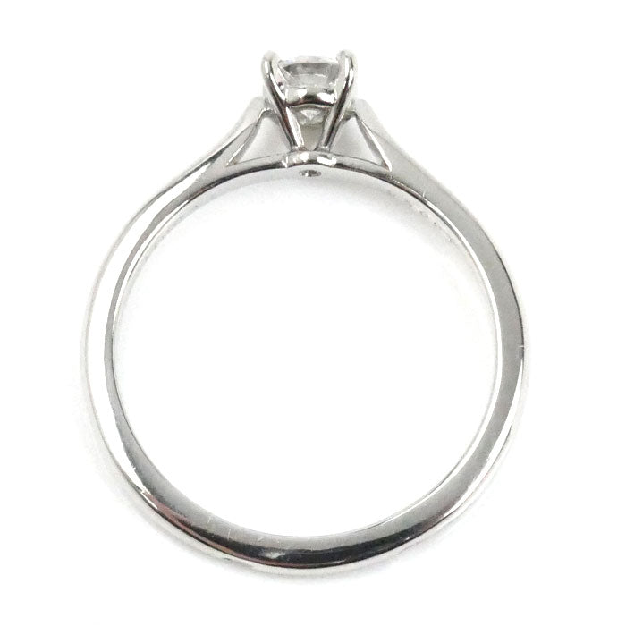 CARTIER カルティエ Pt950プラチナ ソリテール リング・指輪 N4135948 ダイヤモンド0.23ct 8号 48 2.7g レディース【中古】【美品】