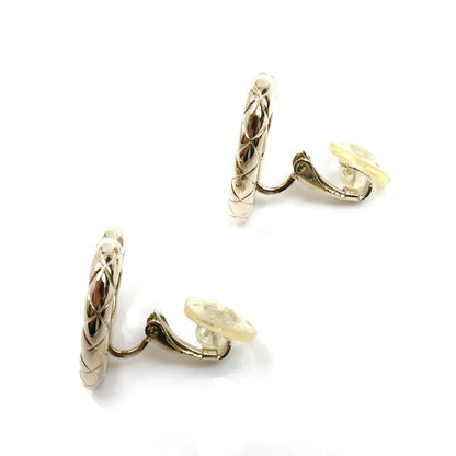 CHANEL シャネル GP ラインストーン ハート イヤリング レディース【中古】【美品】