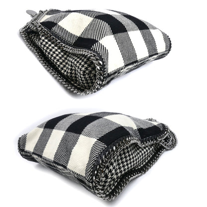 Stella McCartney ステラマッカートニー ファラベラ ショルダーバッグ ブラック/ホワイト 234387 W8056 レディース【中古】