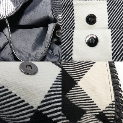 Stella McCartney ステラマッカートニー ファラベラ ショルダーバッグ ブラック/ホワイト 234387 W8056 レディース【中古】