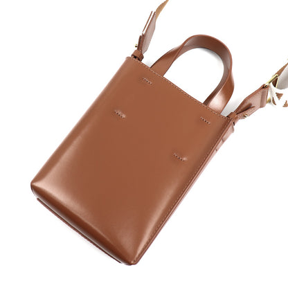 MARNI マルニ MUSEO ナノ 2Wayショルダーバッグ モカ SHMP0050U0LV63900M66 レディース【中古】【美品】