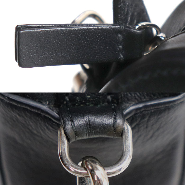 BALENCIAGA バレンシアガ エブリデイ スモール カメラバッグ 2Wayショルダーバッグ ブラック 608654 DLQ4N 1000 レディース【中古】